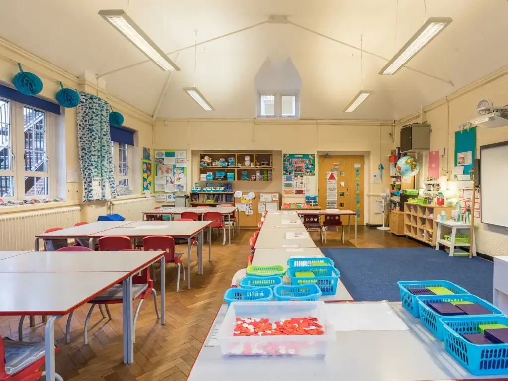 Classroom, All Saints’ C.E. Primary School