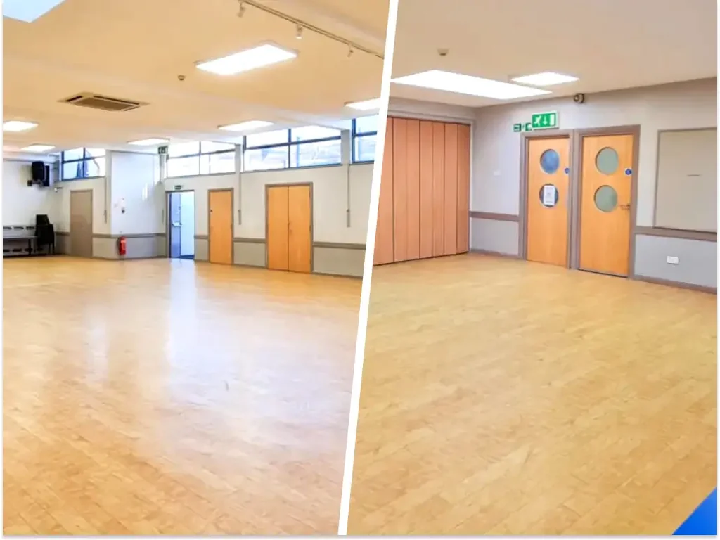 Party Package: Main Hall, Small Hall & Kitchen