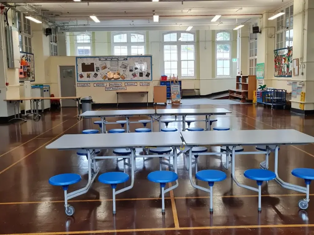 Downstairs hall