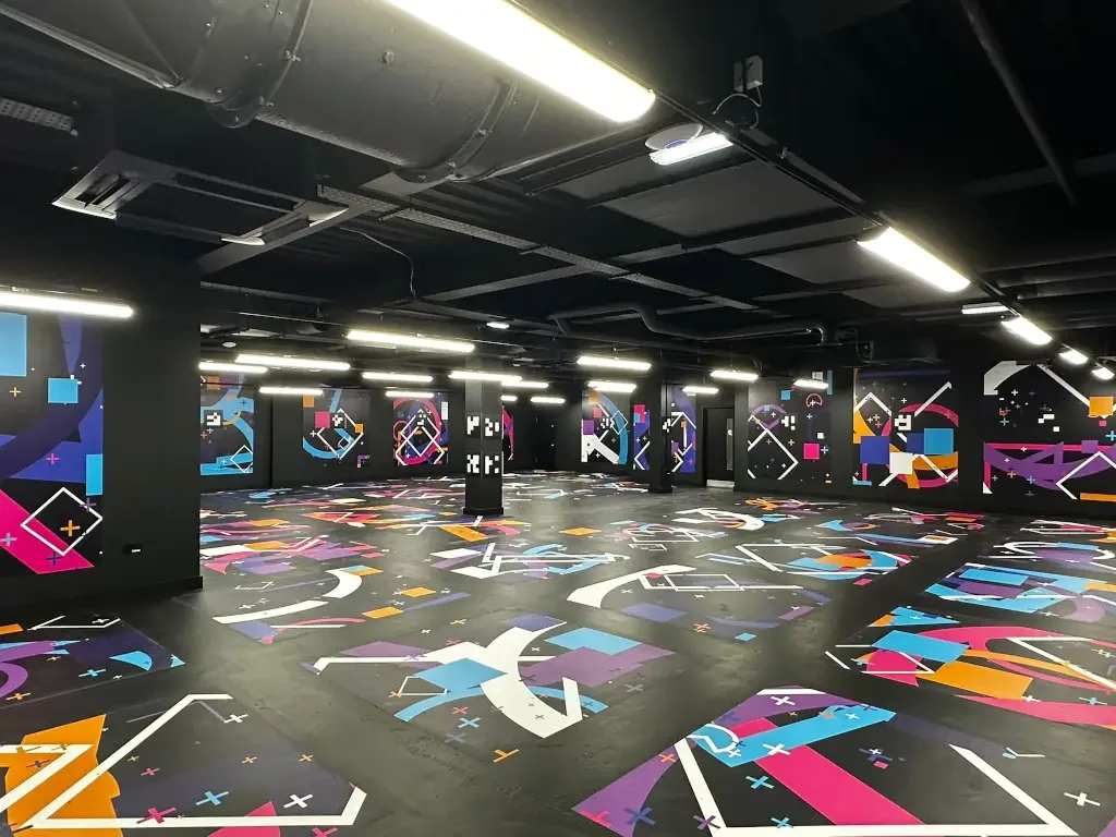 Striking VR Venue with Futuristic Aesthetic – Camden, London