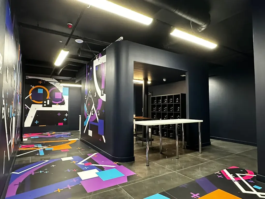 Striking VR Venue with Futuristic Aesthetic – Camden, London
