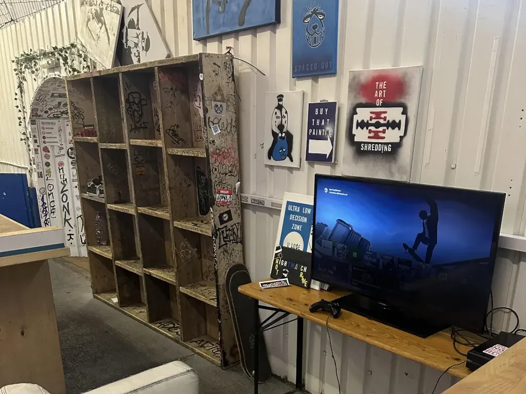 Skatepark and Bar