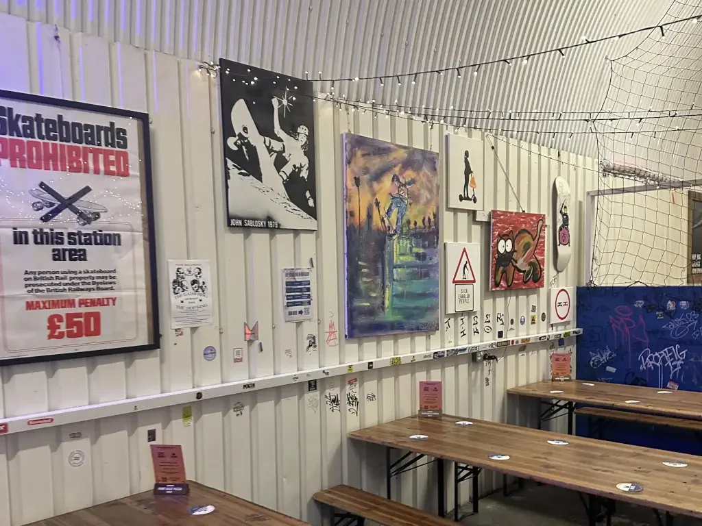 Skatepark and Bar