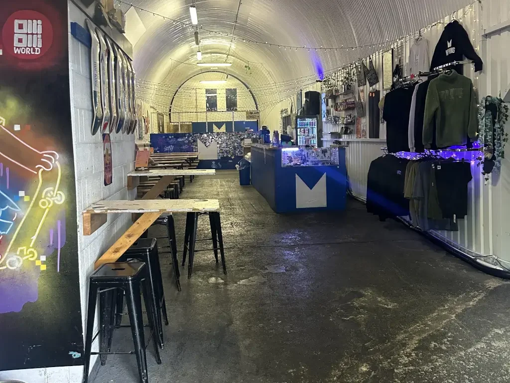 Skatepark and Bar
