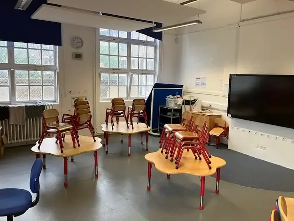 Kitchen and Breakout Room