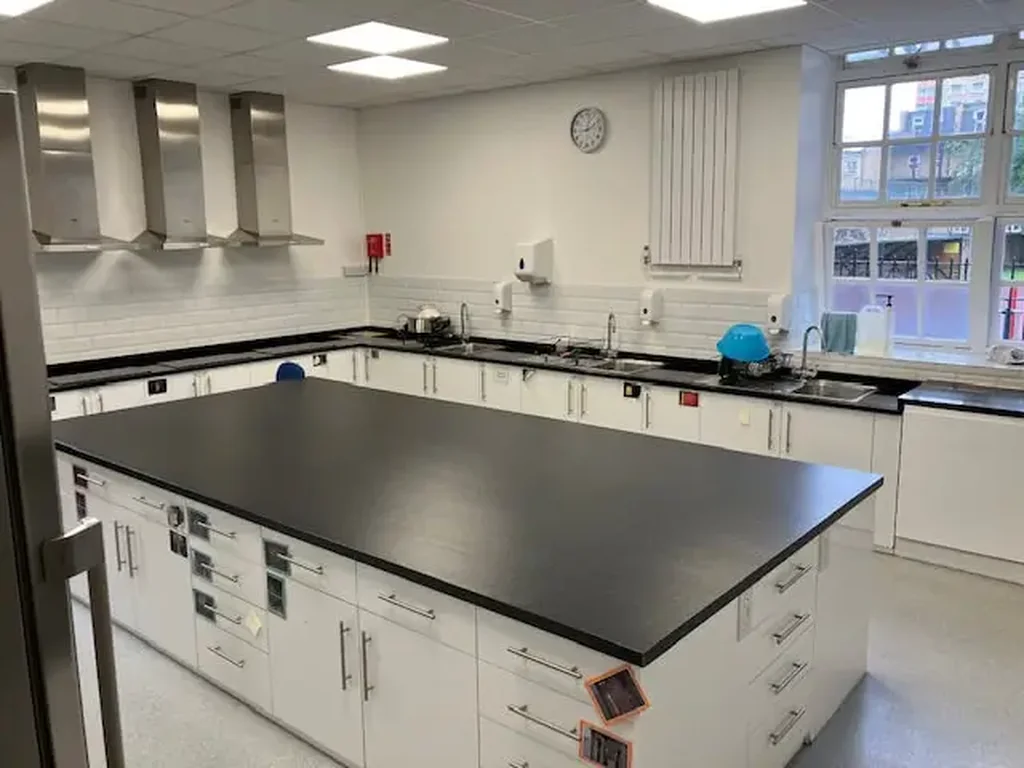 Kitchen and Breakout Room