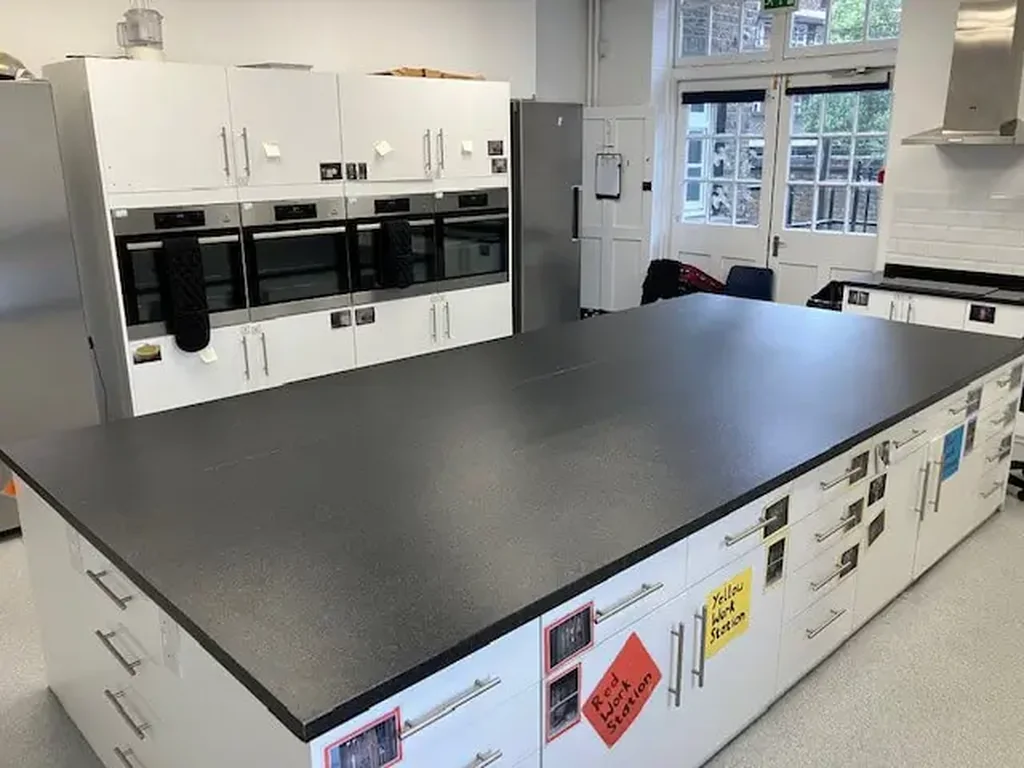 Kitchen and Breakout Room