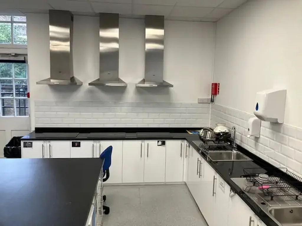 Kitchen and Breakout Room