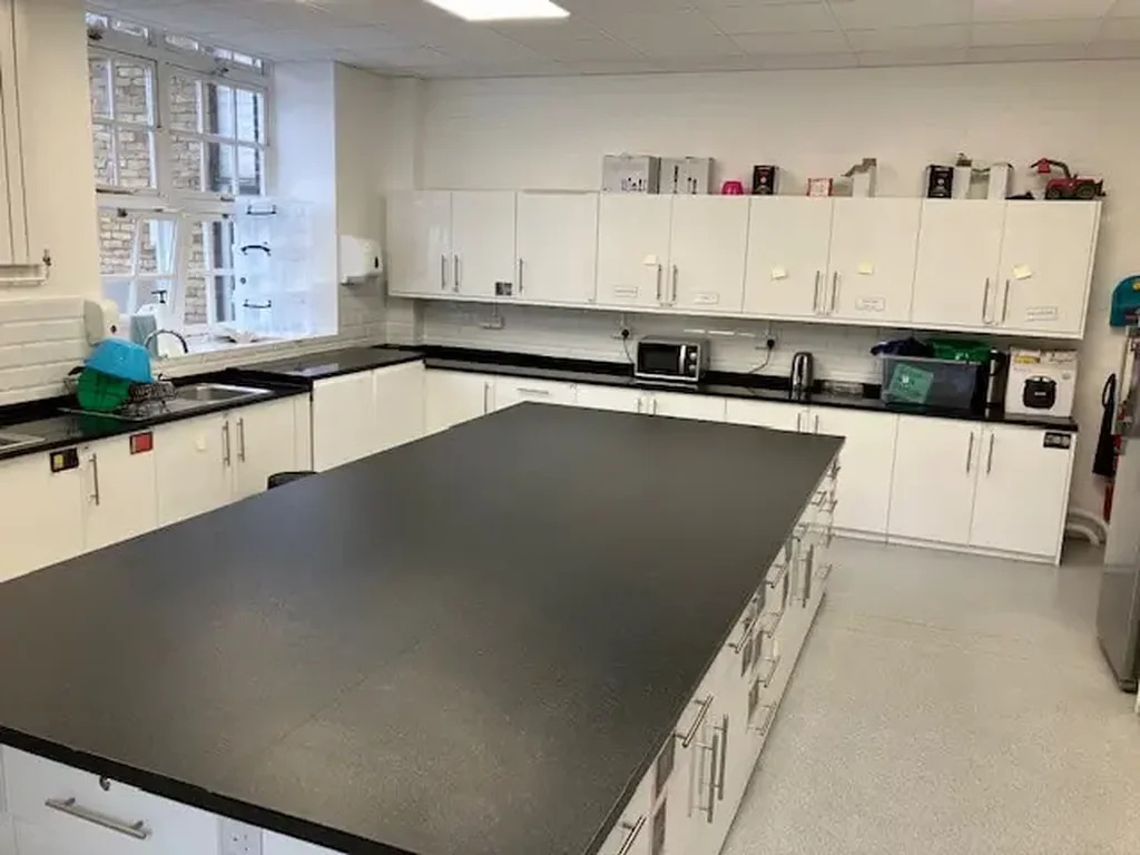 Kitchen and Breakout Room