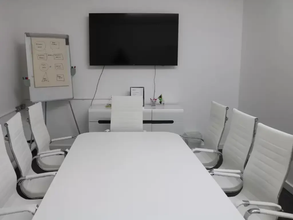 Futuristic Meeting Room