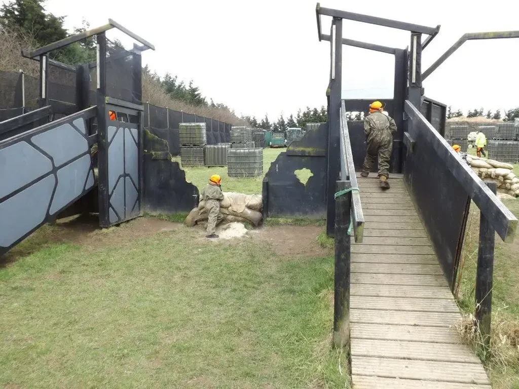 Laser tag fields