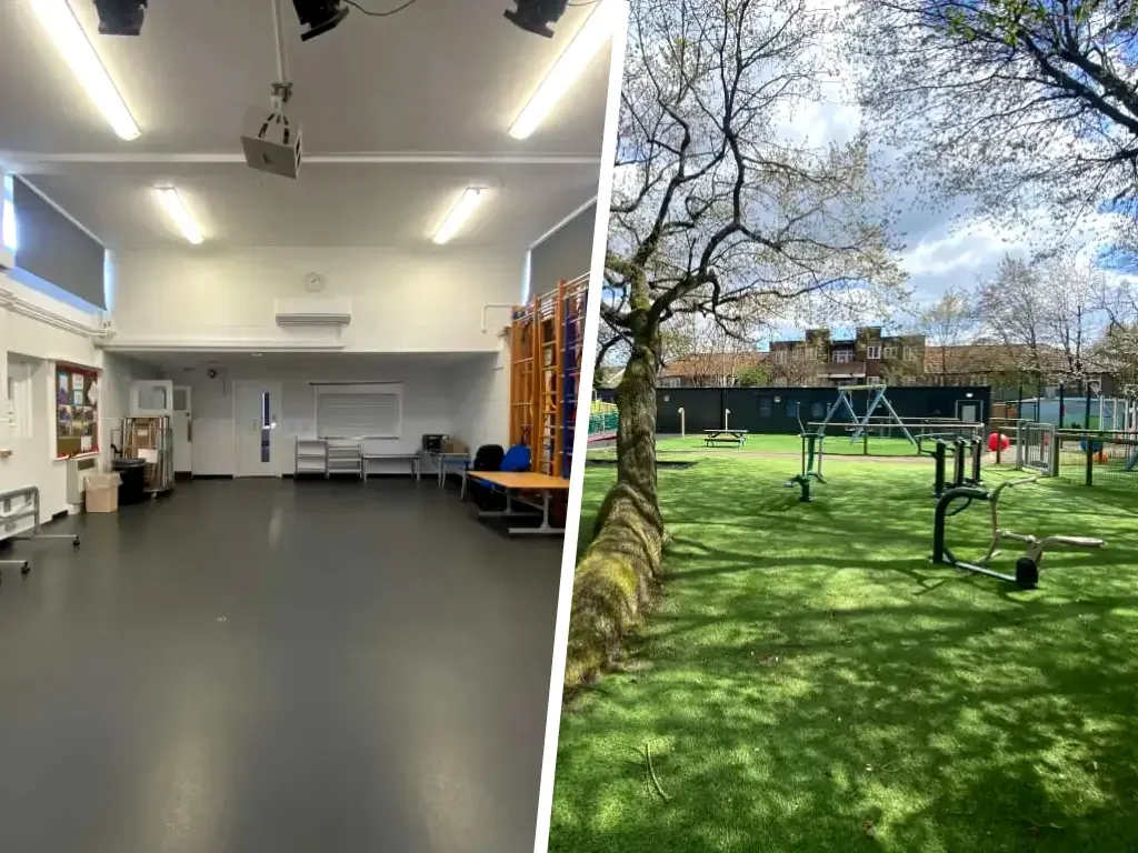 Main Hall and Outdoor Space