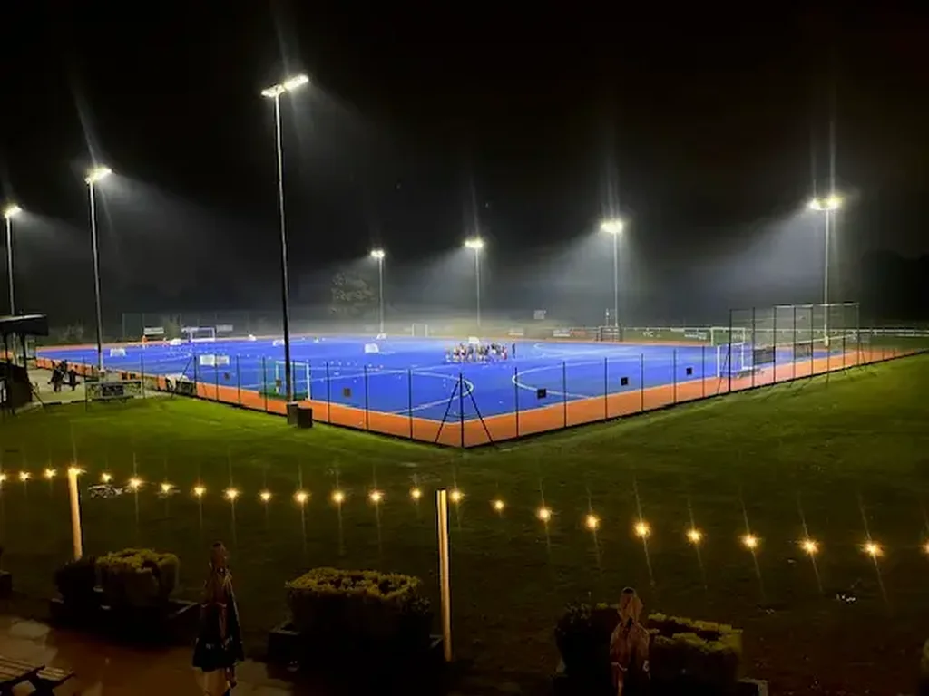 Hockey Pitch with Grandstand