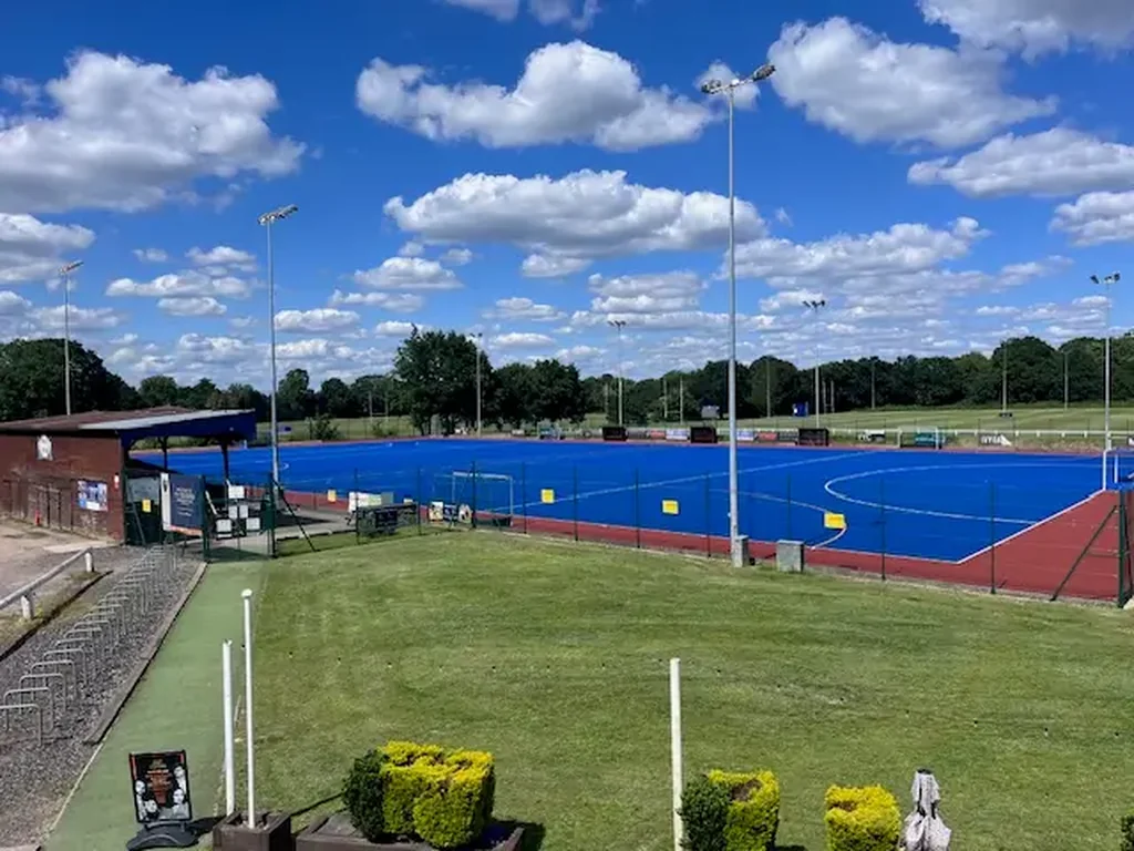 Hockey Pitch with Grandstand