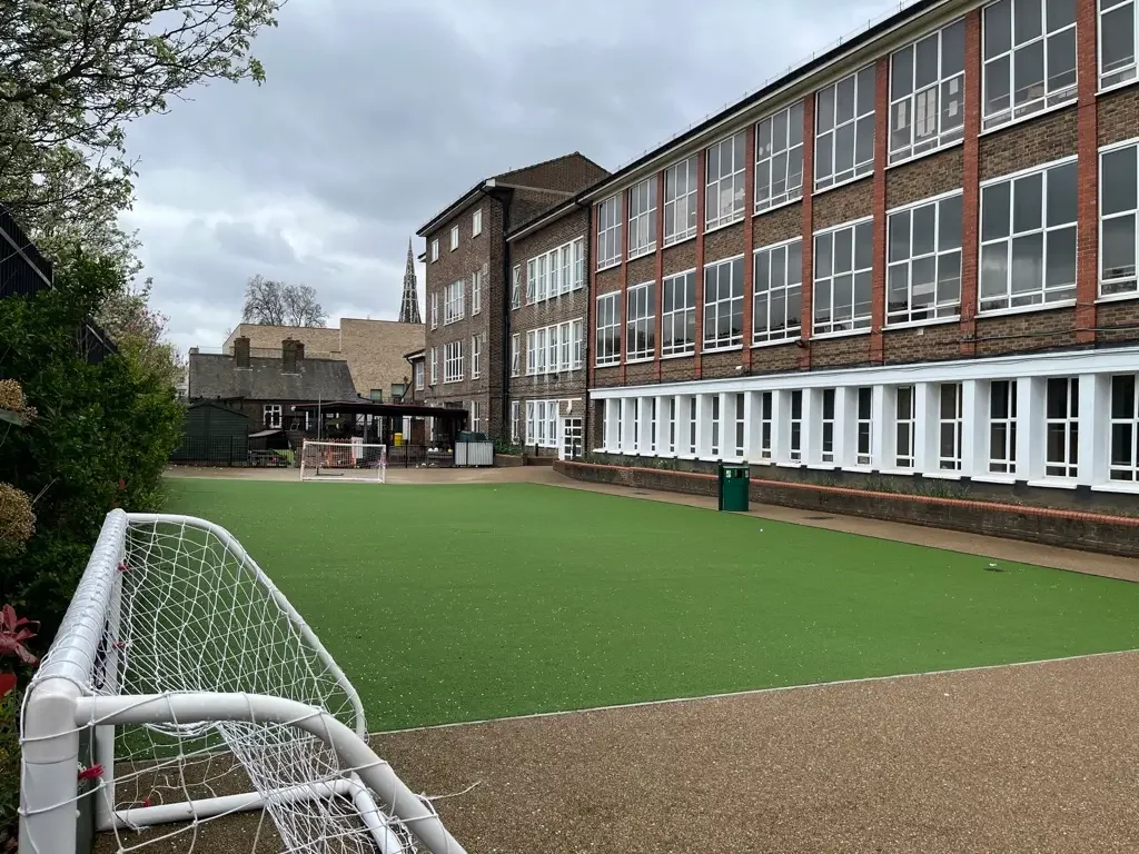 Front Artificial Football Pitch