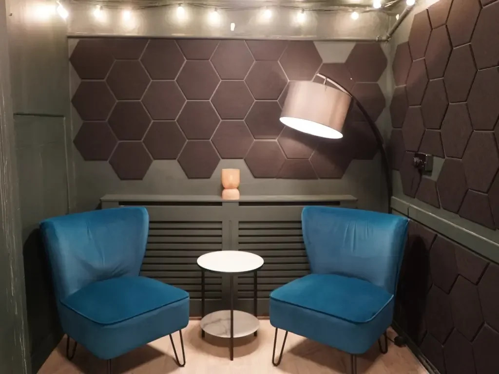 Basement 'Green Room'