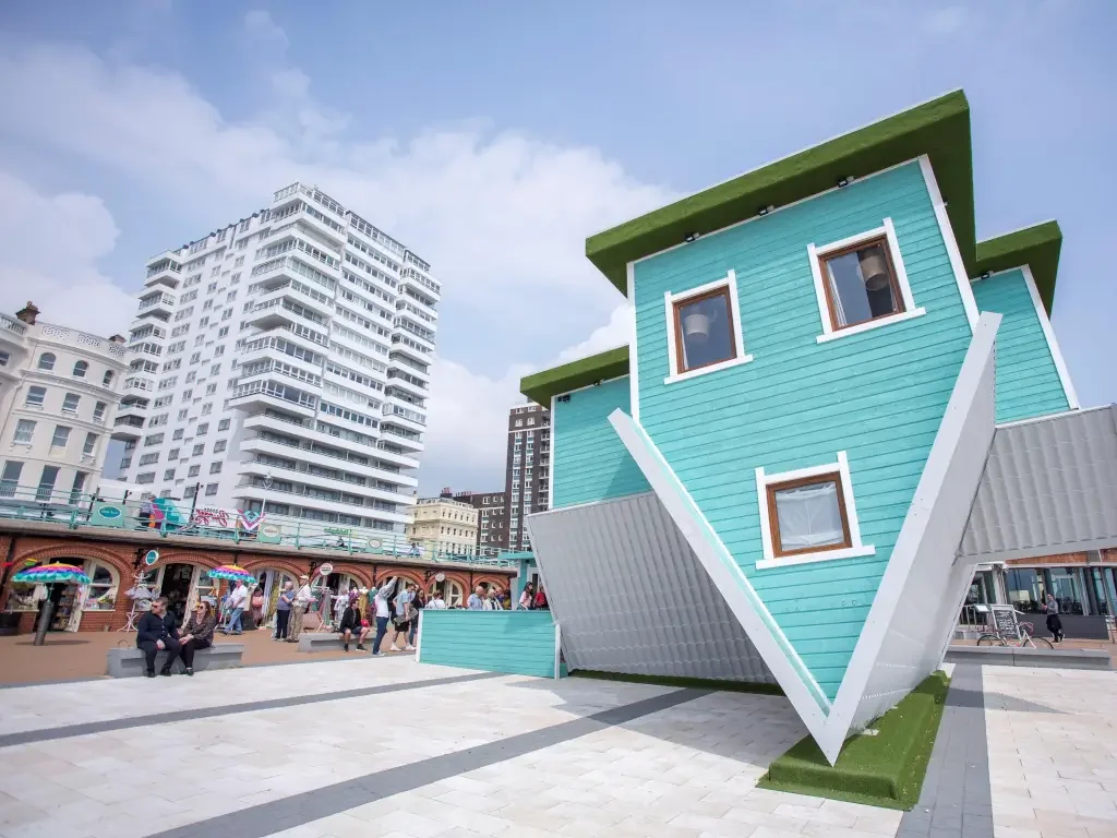 Upside Down House Brighton Attraction