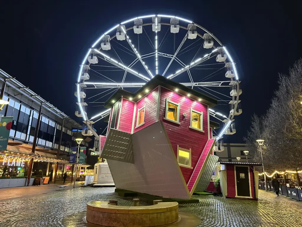 Upside Down House Bristol Attraction