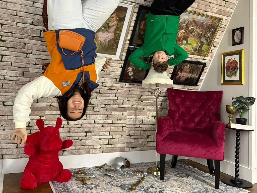 Upside Down House Cardiff Attraction