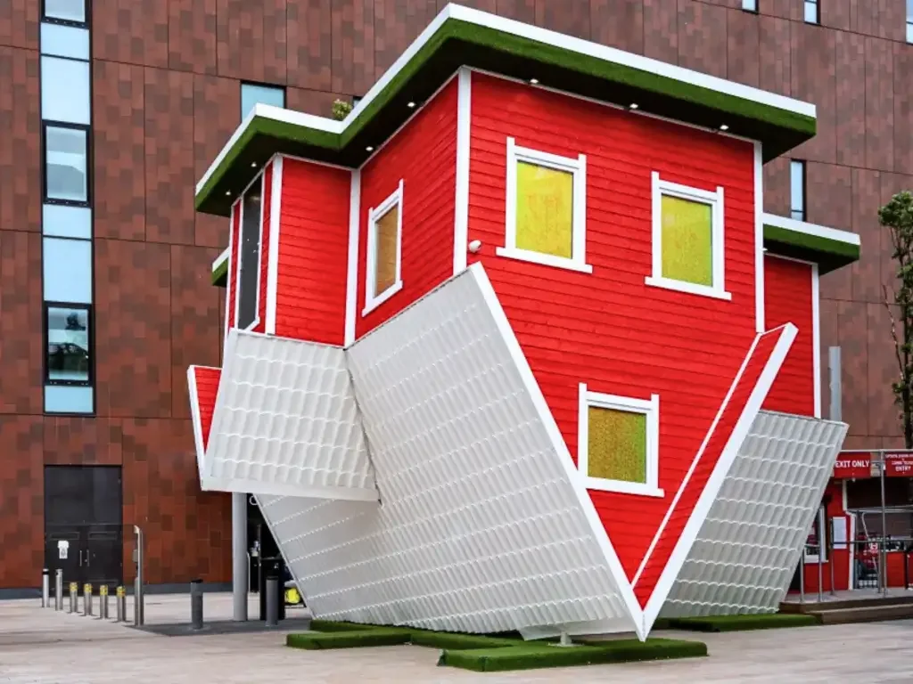 Upside Down House Liverpool Attraction