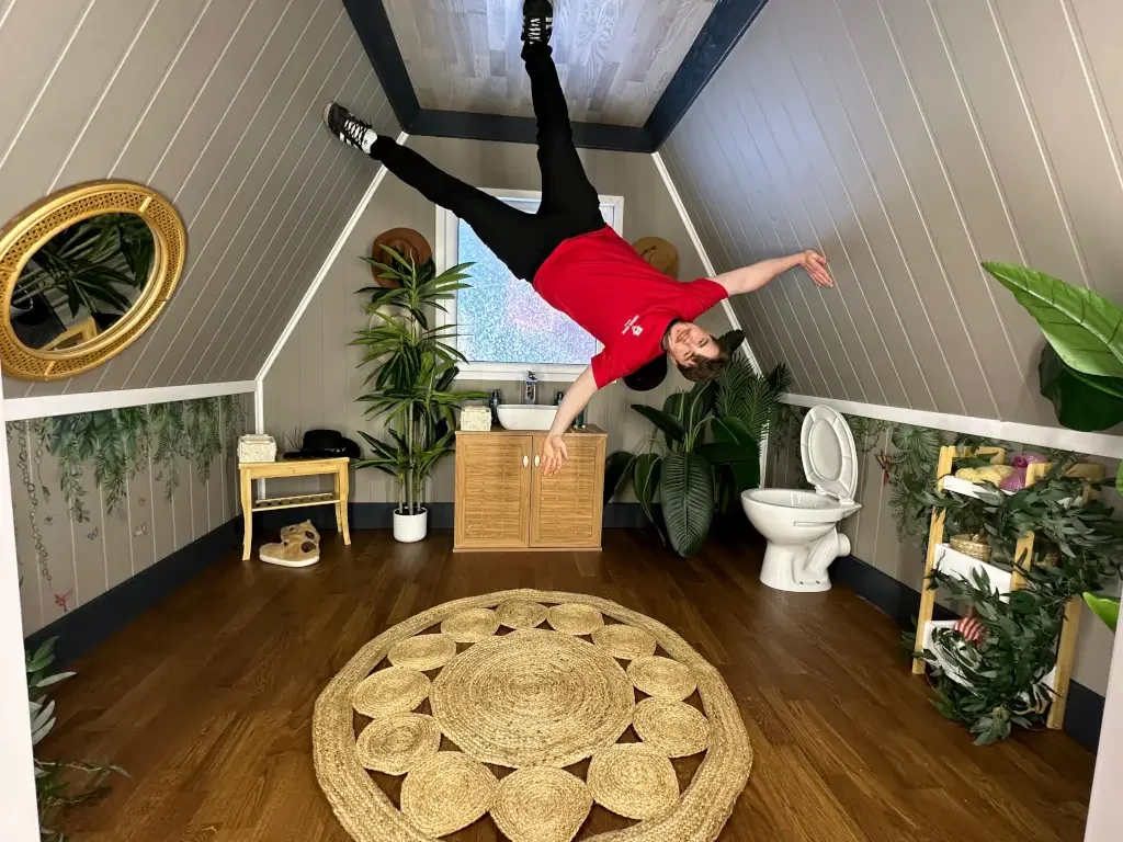 Upside Down House Metrocentre Attraction