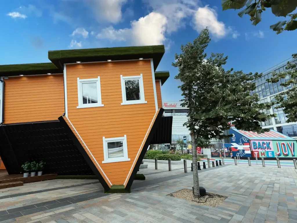 Upside Down House Westfield London Attraction