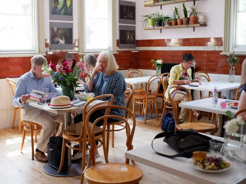 The Cafe & Courtyard