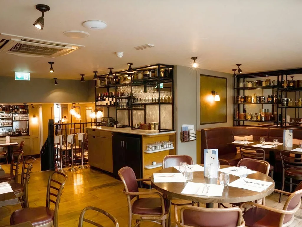 Semi-Private Dining Area