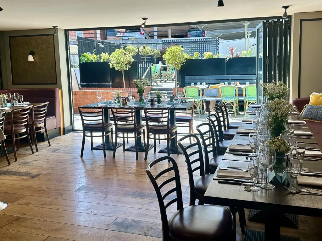 Semi-Private Dining Area
