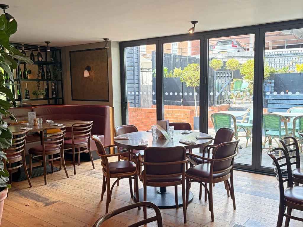 Semi-Private Dining Area