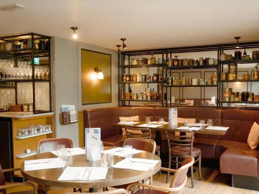 Semi-Private Dining Area