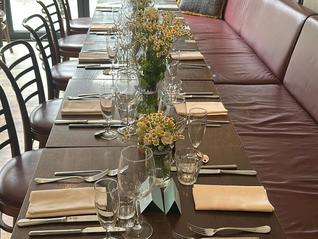 Semi-Private Dining Area