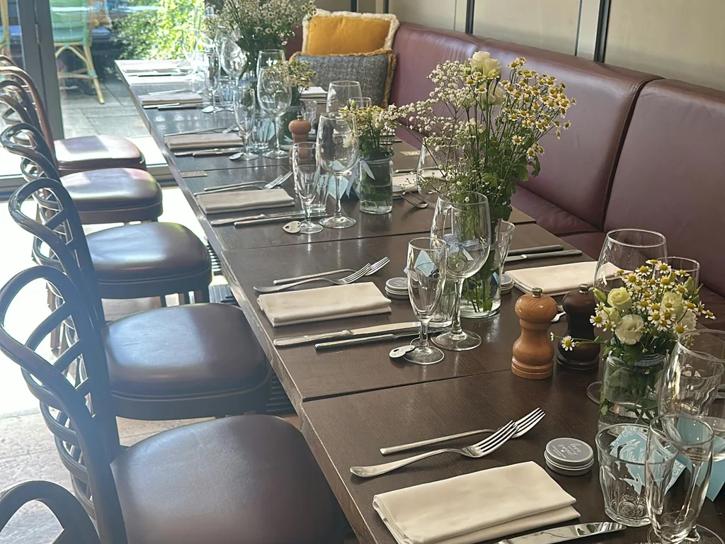 Semi-Private Dining Area