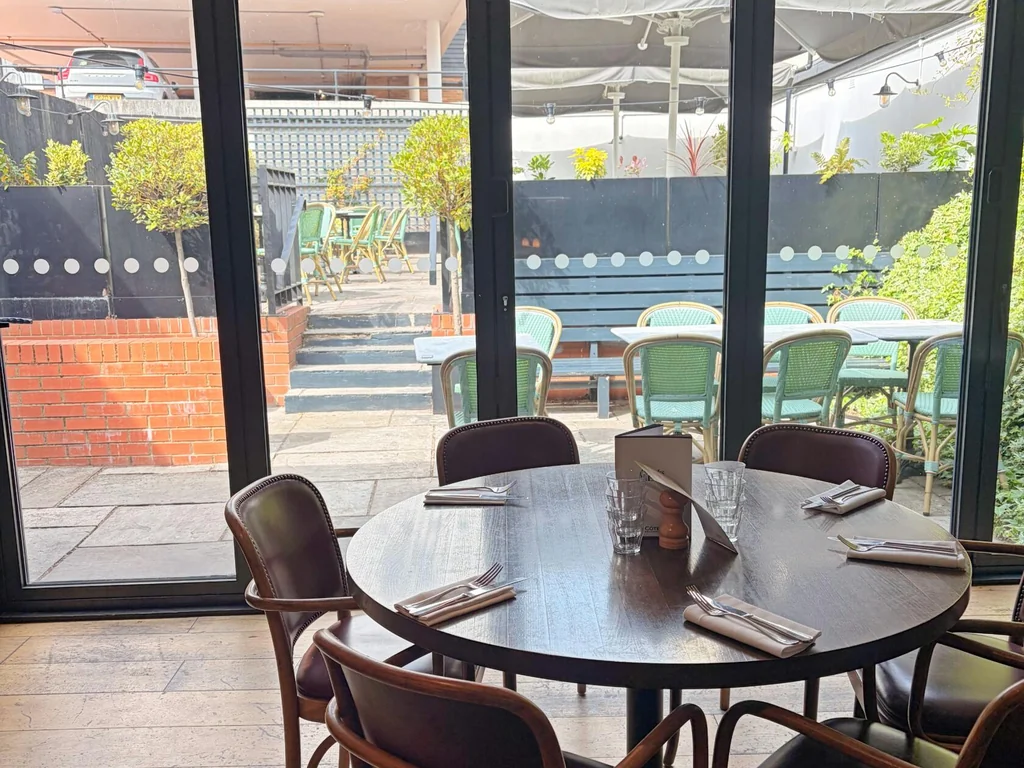 Semi-Private Dining Area