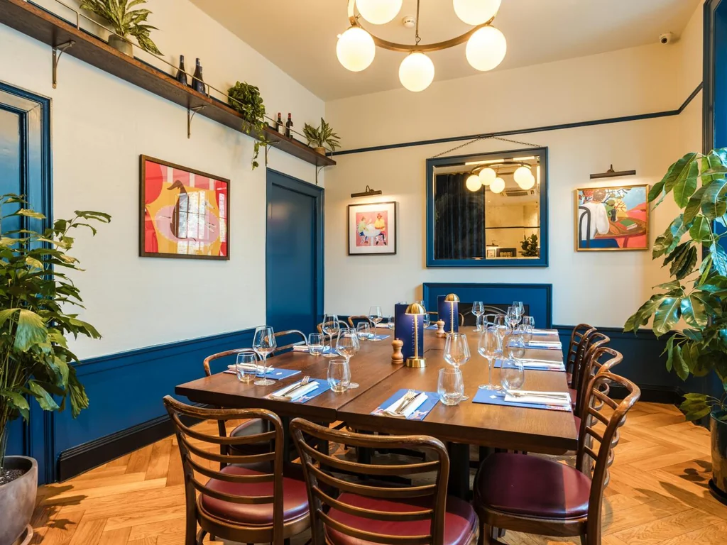 Private Upstairs Dining Room (Curtained)