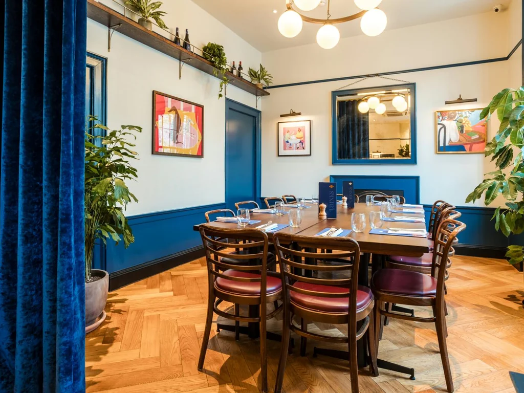 Private Upstairs Dining Room (Curtained)