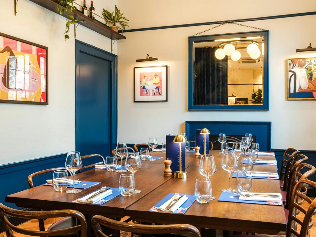 Private Upstairs Dining Room (Curtained)