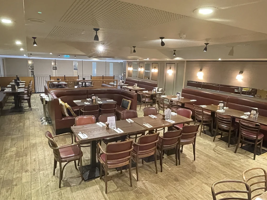 Upstairs Dining and Meeting Area