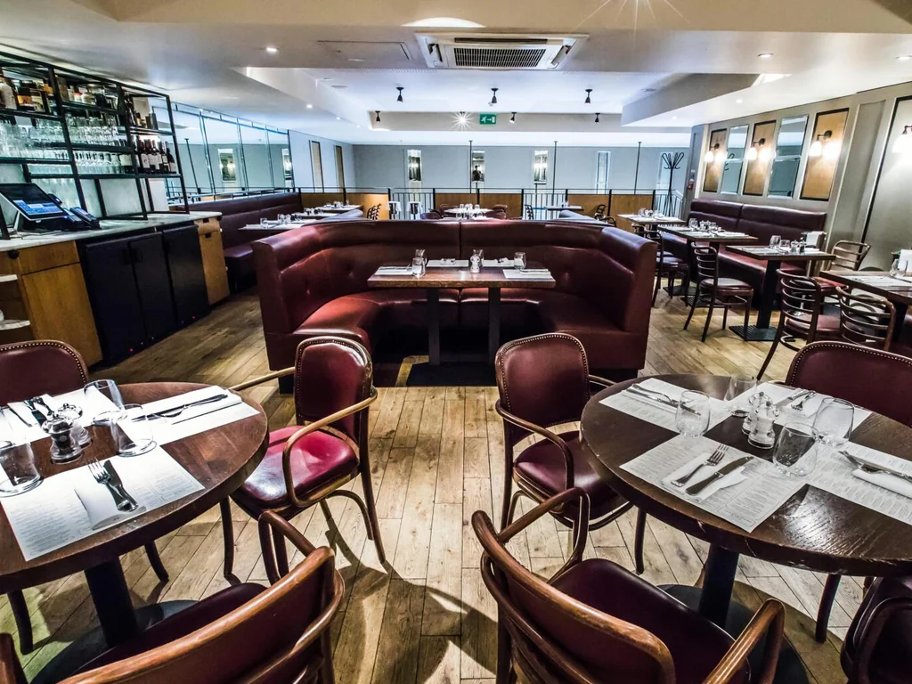 Upstairs Dining and Meeting Area