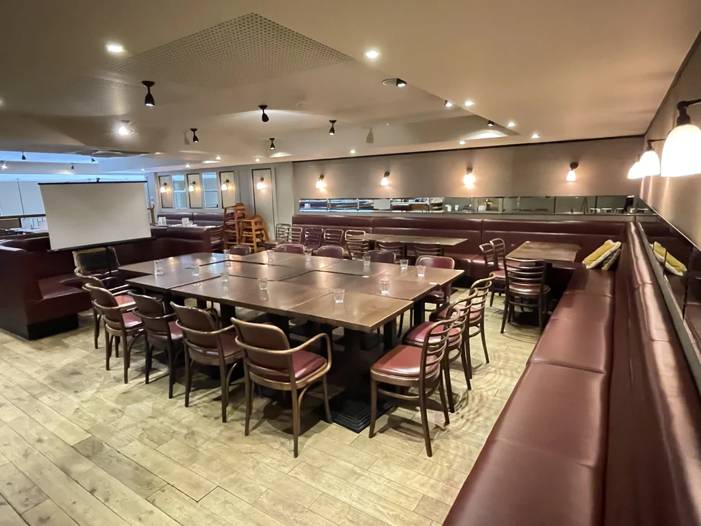 Upstairs Dining and Meeting Area