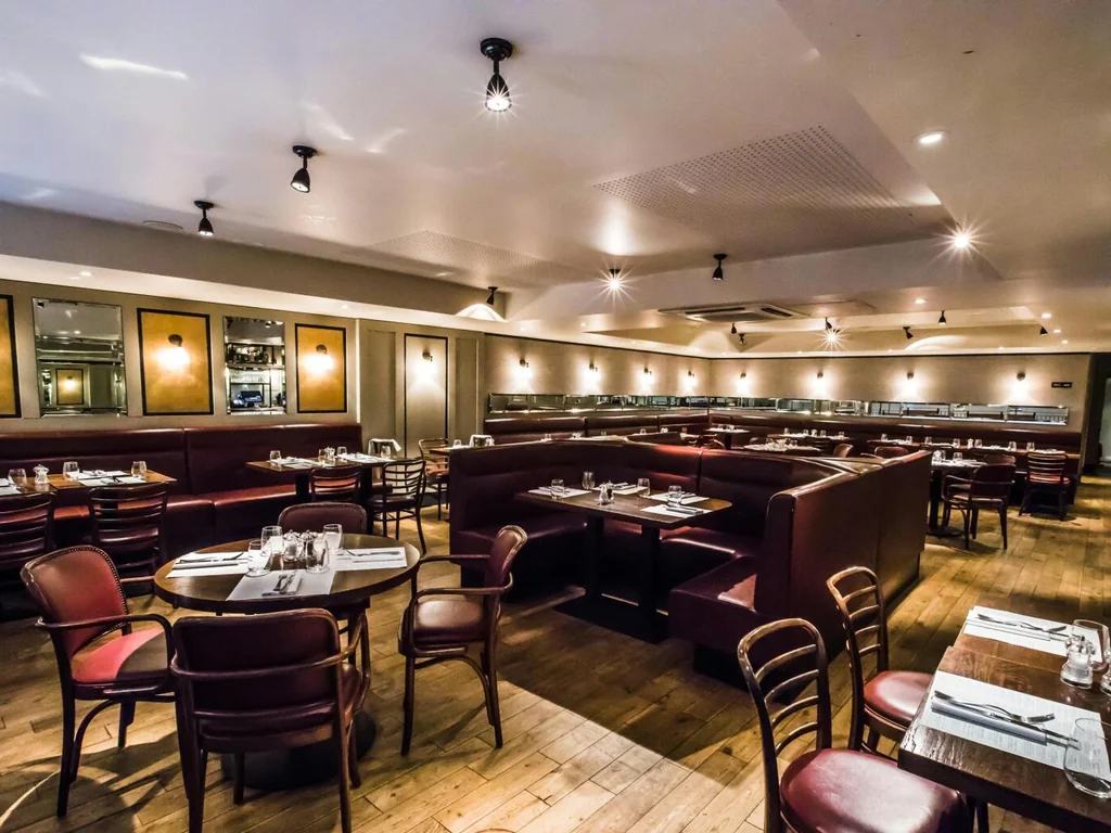 Upstairs Dining and Meeting Area