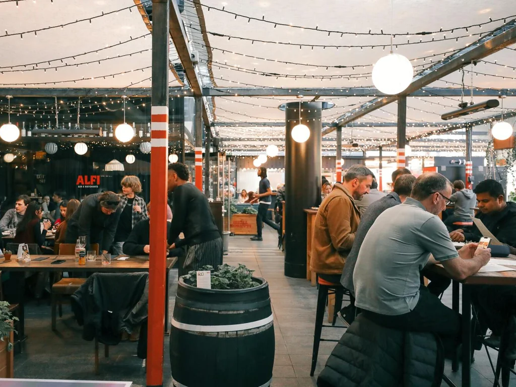 Terrace - Pizza & Games Area