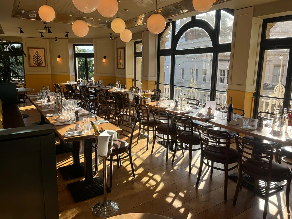 Upstairs Semi Private Dining Area