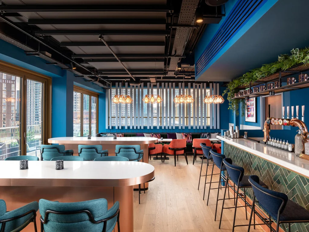 Pocket Square Skyline Bar
