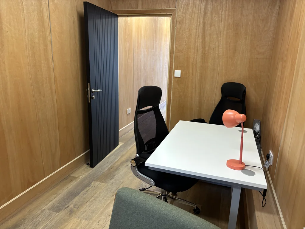 Small container office at Gunnery Terrace, Royal Arsenal